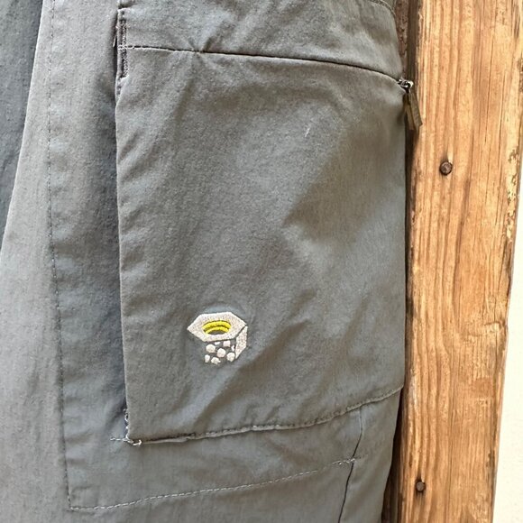 Mountain Hardware Convertible Outdoor Hiking Pants Dark Gray Women's Size 8‎ - Picture 6 of 7